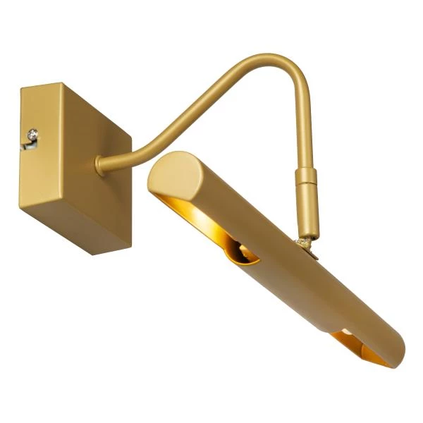 Lucide VINZ - Picture light - 2xG9 - Matt Gold / Brass - detail 2